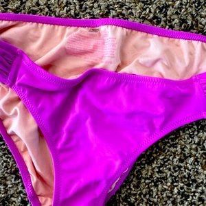 Hot pink swim bottoms